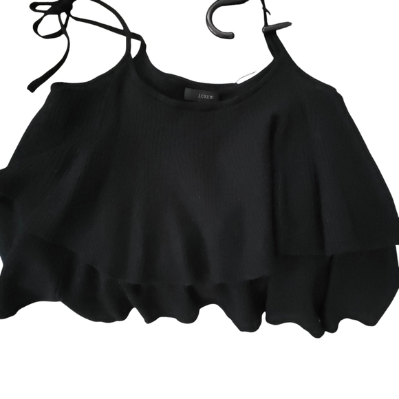 J. Crew Tiered Wool Sleeveless Top - Picture 2 of 5